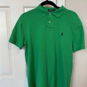 Ralph Lauren Green Polo Shirt Size M